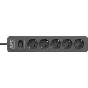 Schneider Electric APC 5 Çıkışlı Akım Korumalı Priz Siyah