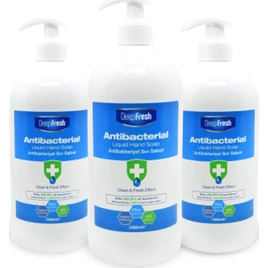 Deep Fresh Antibakteriyel Sıvı Sabun 3 x 1000 ml