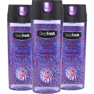 Deep Fresh Pratik Kapaklı Duş Jeli Absolute Relax 3 x 500 ml
