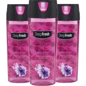 Deep Fresh Pratik Kapaklı Duş Jeli Juicy Lady 3 x 500 ml