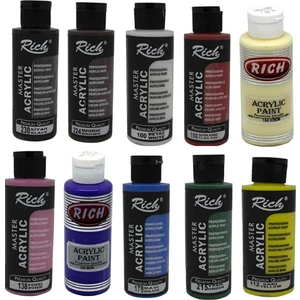 10'lu Akrilik Boya Seti 130 cc