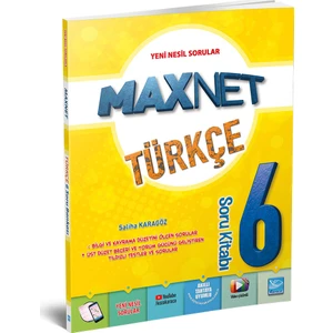 Karaca Yayınevi Maxnet 6. Sınıf Türkçe Soru Kitabı