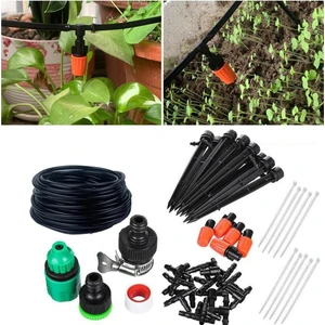 15 Metre Bahçe Damlama Sulama Seti Hortum ve Ek Parçaları