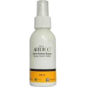 Sprey Kumaş Boyası 100 Ml Beyaz 1219