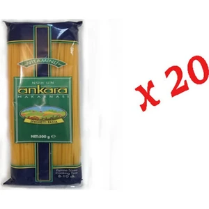 Nuhun Ankara Ankara Vitaminli Spagetti 500 gr x 20'li Koli
