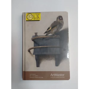 Art Master 120 Yaprak Sert Kapak Kareli Defter 17 x 24 cm