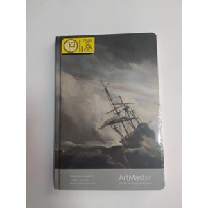 Art Master 120 Yaprak Sert Kapak Kareli Defter 17 x 24 cm