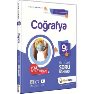 Hiper Zeka Yayınları 9. Sınıf Coğrafya Konu Özetli Soru Bankası