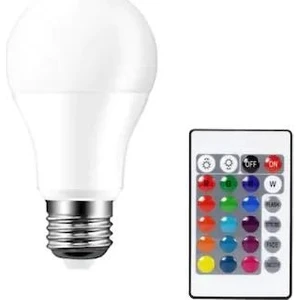 9W Uzaktan Kumandalı Rgb LED Ampul