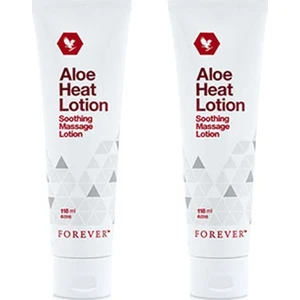 Forever Living Aloe Heat Lotion Isıtıcı Masaj Kremi 2 Adet