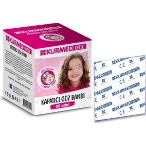 Kurmed Optik Kapatıcı Göz Bandı Kız 50'li