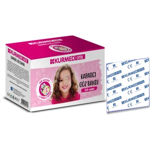 Kurmed Optik Kapatıcı Göz Bandı Kız 100'lü