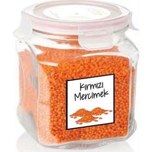 Tellgraf Bakliyat Kavanozu Etiketi