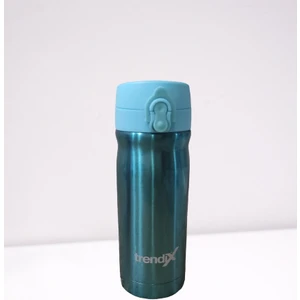 Metalik Çelik Içli Matara 350 ml Turkuaz