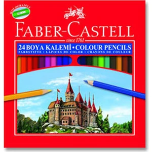 Kuru Boya 24'lü Renkli Kalem Seti Çizim İçin 24 Parça Kalem