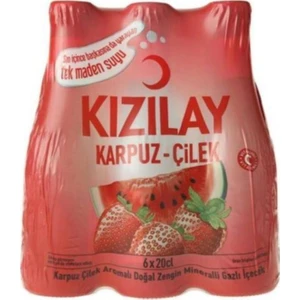 Maden Suyu Karpuz & Çilek Aromalı 200 ml x 24