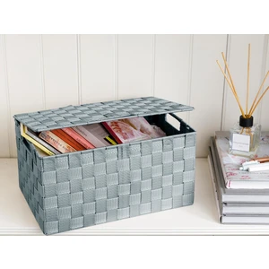 English Home Shine Polipropilen Saklama Kutusu 34 x 22 x 17,5 cm Açık Mavi