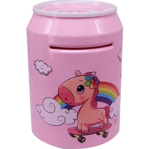 Original Boutique Şifreli Unicorn Müzikli Kağıt ve Bozuk Para Girişli Atm Kumbara