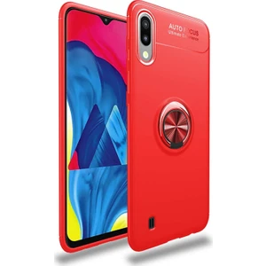 Hesaplı Dünya Samsung Galaxy M10 Kılıf M105 Selfie Yüzüklü Esnek Silikon Rvl