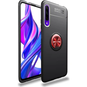 Hesaplı Dünya Huawei P Smart Pro Kılıf Selfie Yüzüklü Esnek Silikon Rvl