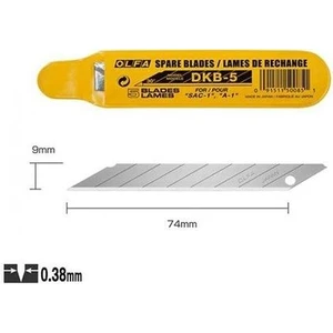 Maket Bıcagı Yedek Dar 5 Lı (Dkb-5)