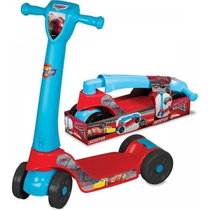 Cars Şimşek Mcqueen 4 Tekerlekli Çocuk Scooter Katlanır