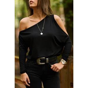 Omuz Detaylı Bluz  9KXK2-41651-02