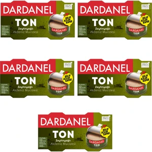 140 gr  x  2 Zeytinyağlı Ton Balığı 5'li Paket