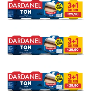 75 gr x 4  Ton Balığı  (3+1) 3'lü Paket