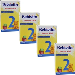 2 Devam Sütü 500 gr 4'lü Paket