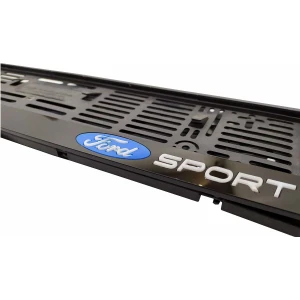 Great Master Ford Sport Plakalık Pleksi Plaka Çerçevesi (2 Adet) Aynalı Lazer Kesim