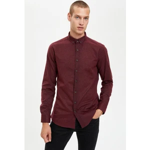 Slim Fit Uzun Kollu Oduncu Gömlek S1334AZ20AU
