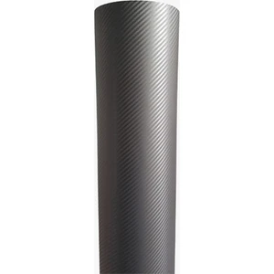 Füme Karbon Folyo 3D Hava Kanallı Araç Kaplama Folyosu 152 cm x 30 cm