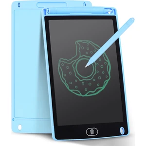 Taşınabilir 8 Inç LCD Yazma Tablet Ultra-Ince Elektronik Mavi