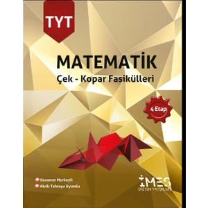 İmes Eğitim Yayınları Tyt Türkçe 4 Etap Soru Bankası Çek Kopar Fasikülleri