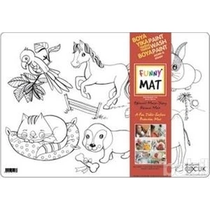 Akademi Çocuk-Funny Mat - Evcil Hayvanlar