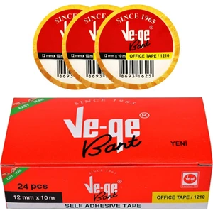 Bant Para Bandı 12 mm x 10 mt 12'li