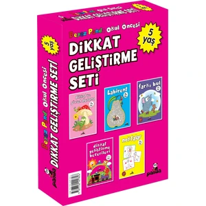 5 Yaş Dikkat Geliştirme Seti - Afife Çoruk
