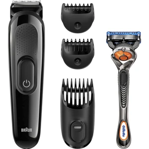 SK 3000 Erkek Bakım Kiti,Islak&Kuru,4in1 + Gillette Hediye