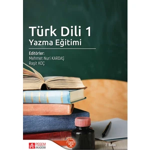 Pegem Akademi Yayıncılık Türk Dili 1 Yazma Eğitimi