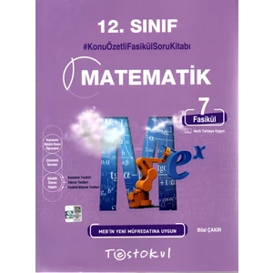 Test Okul Yayınları 12. Sınıf Matematik Konu Özetli Fasikül Soru Kitabı 7 Fasikül