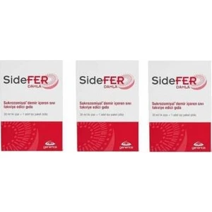 Sidefer Damla Takviye Edici Gıda 30 ml 3 Adet