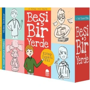 Beşi Bir Yerde 4. Sınıf Okuma Seti (10 Kitap) - Vildan Özdemir