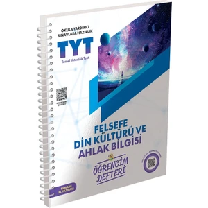 Murat Yayınları TYT Felsefe Din Kültürü Öğrencim Defteri