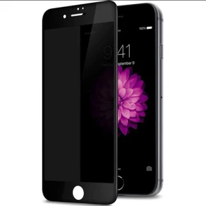 Apple iPhone 7 Plus Black Tam Kaplayan 5D Hayalet Privacy Cam