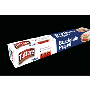 Buzdolabı Poşeti Büyük Boy 70'li