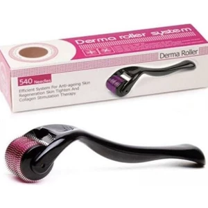 Dermoroller Siyah 540 Çelik İğneli 0.5Mm