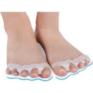 Berrin Store 5 Parmak Ayiran Silikon Geçmeli Makara-white