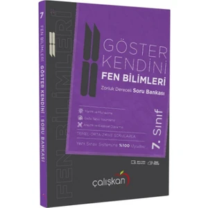 Çalışkan Yayınları 7. Sınıf Fen Bilimleri Göster Kendini Zorluluk Dereceli Soru Bankası