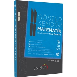 Çalışkan Yayınları 6. Sınıf Göster Kendini Matematik Zorluk Dereceli Soru Bankası